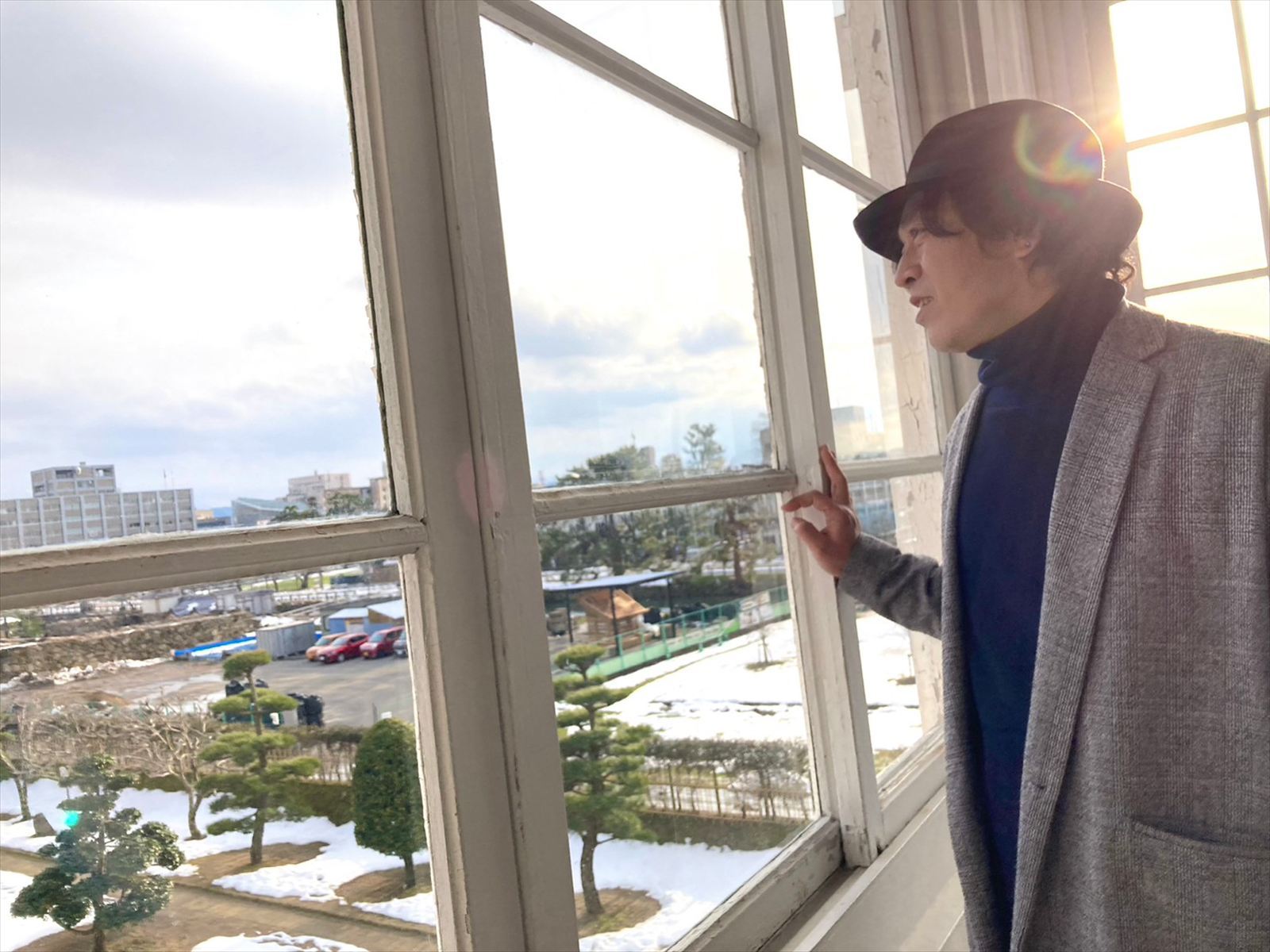 hactoさん 撮影中写真（人物写真撮影）