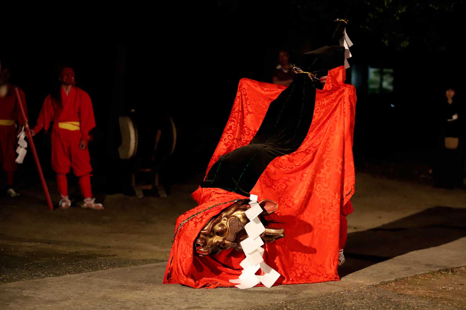 安長神社のお祭り（記録写真撮影）