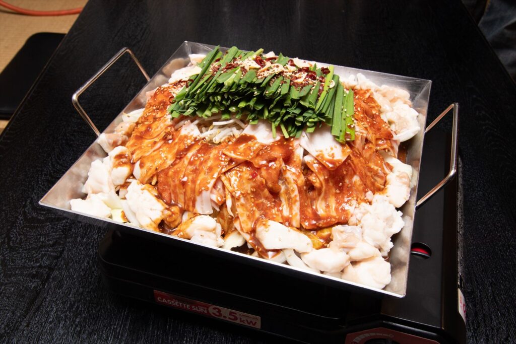 写真撮影 もつ宗 料理、人