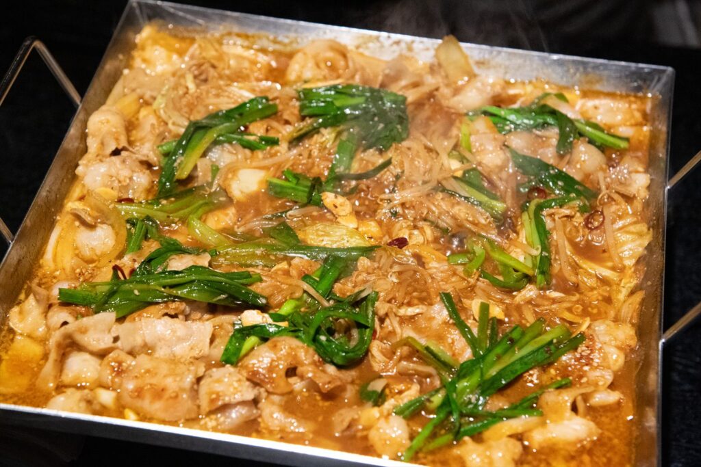 写真撮影 もつ宗 料理、人