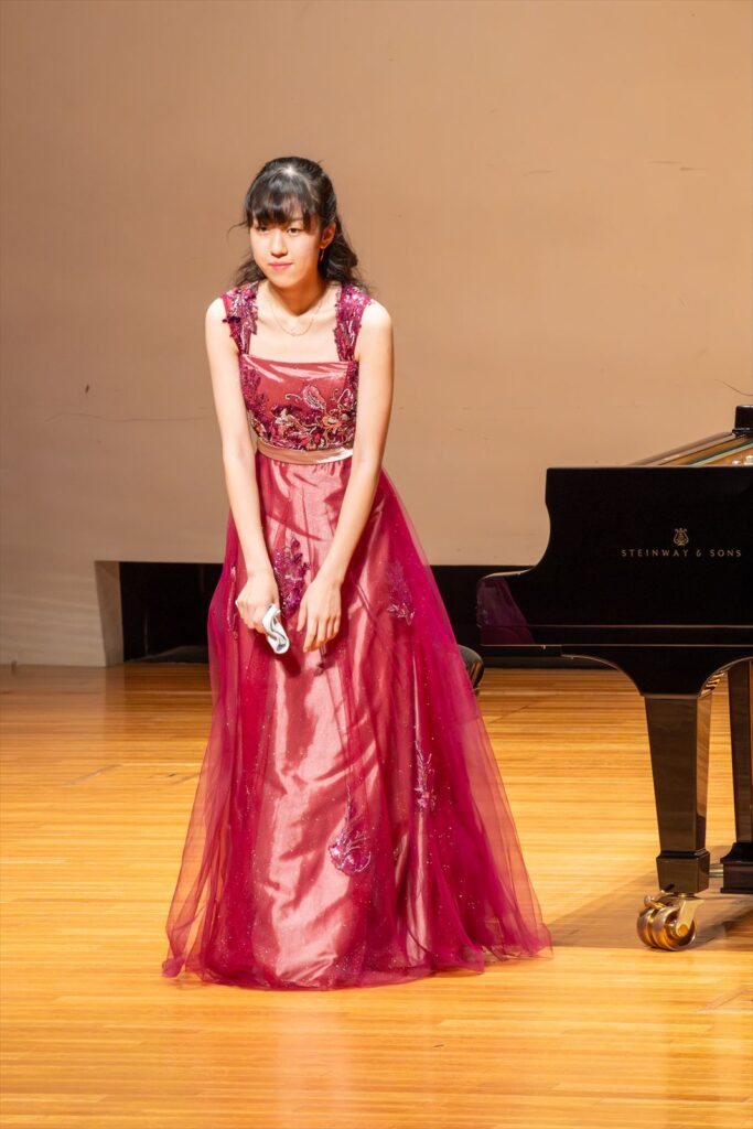 中島結里愛様 ピアノリサイタル 動画・写真撮影