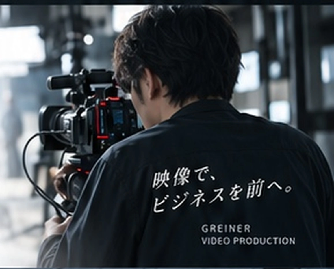 カメラマンによる動画撮影現場