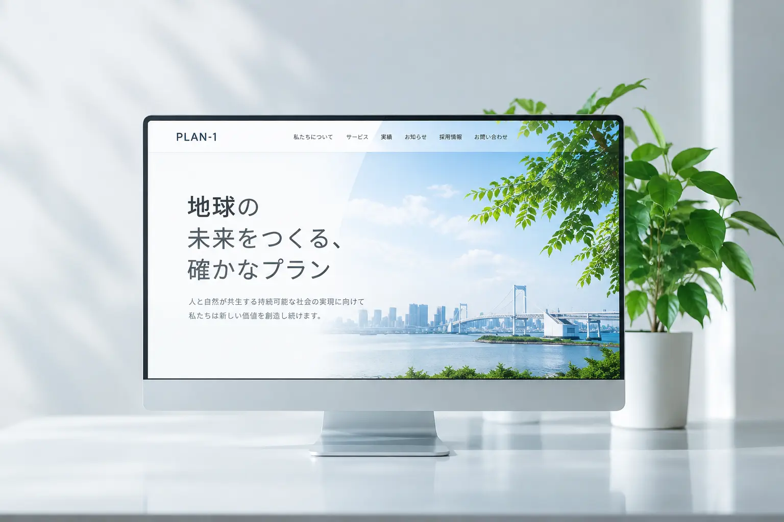基本サイト制作プランのイメージ