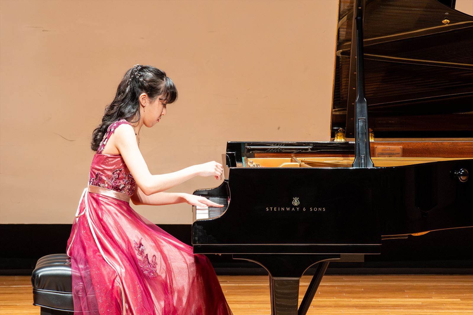 中島結里愛様 ピアノリサイタル(人物写真撮影)