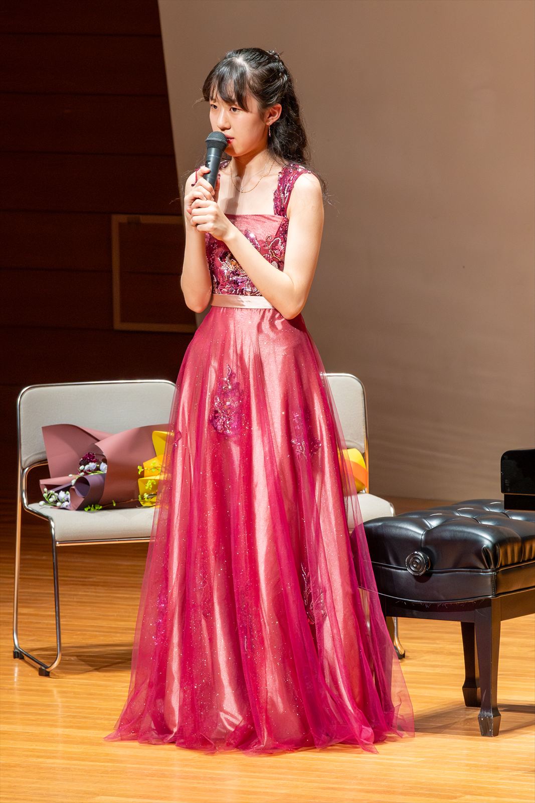 中島結里愛様 ピアノリサイタル(人物写真撮影)