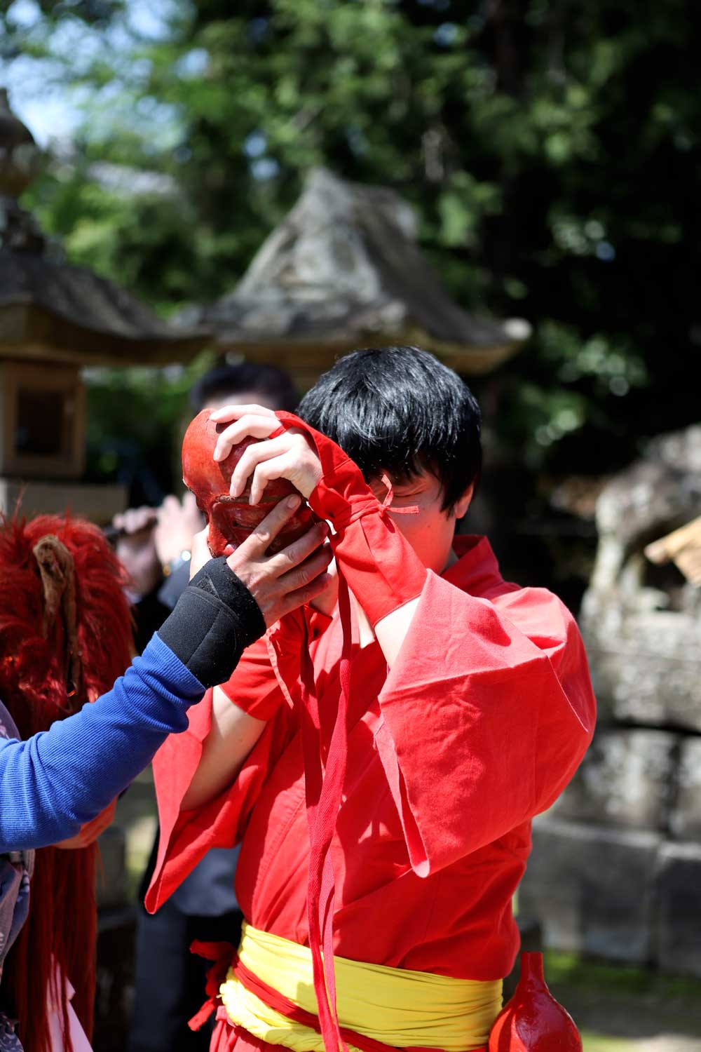 安長神社 麒麟獅子(記録写真撮影)