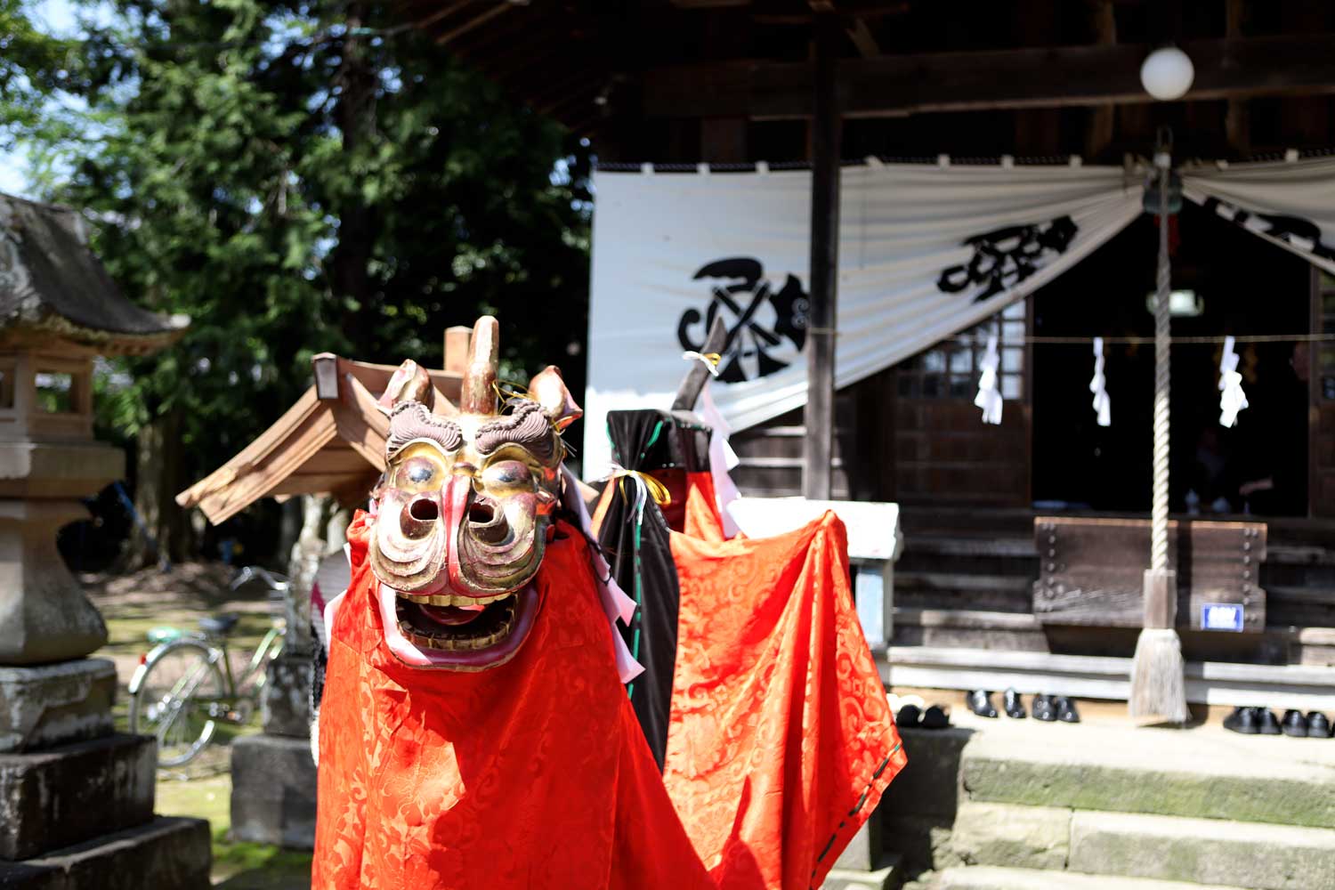安長神社 麒麟獅子(記録写真撮影)