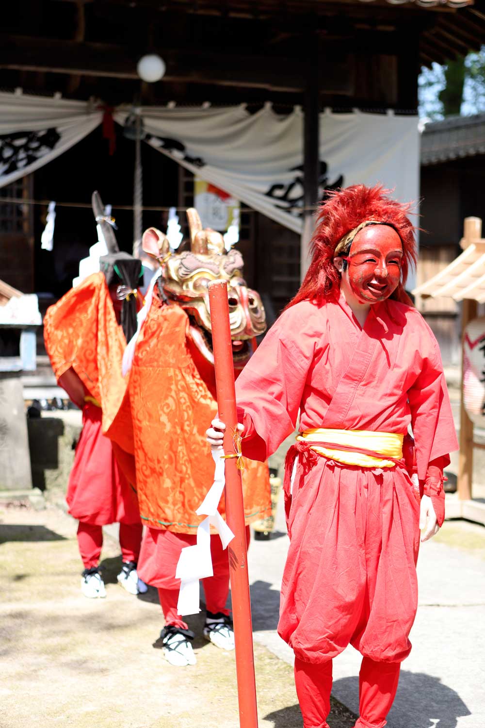 安長神社 麒麟獅子(記録写真撮影)