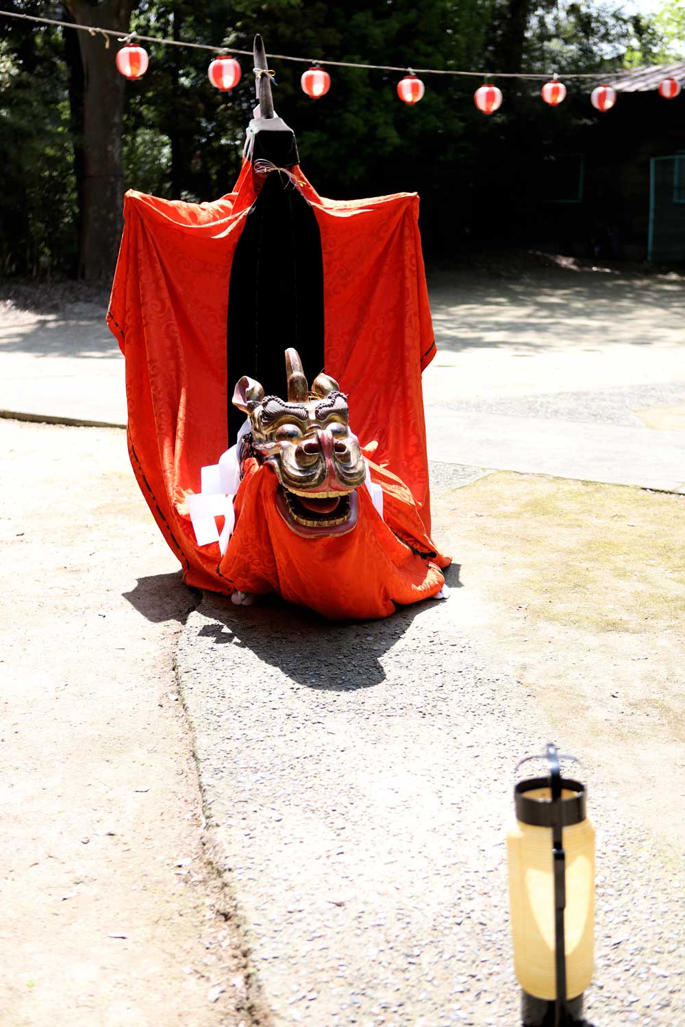 安長神社 麒麟獅子(記録写真撮影)
