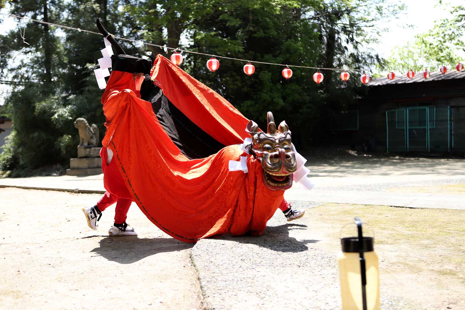 安長神社 麒麟獅子(記録写真撮影)
